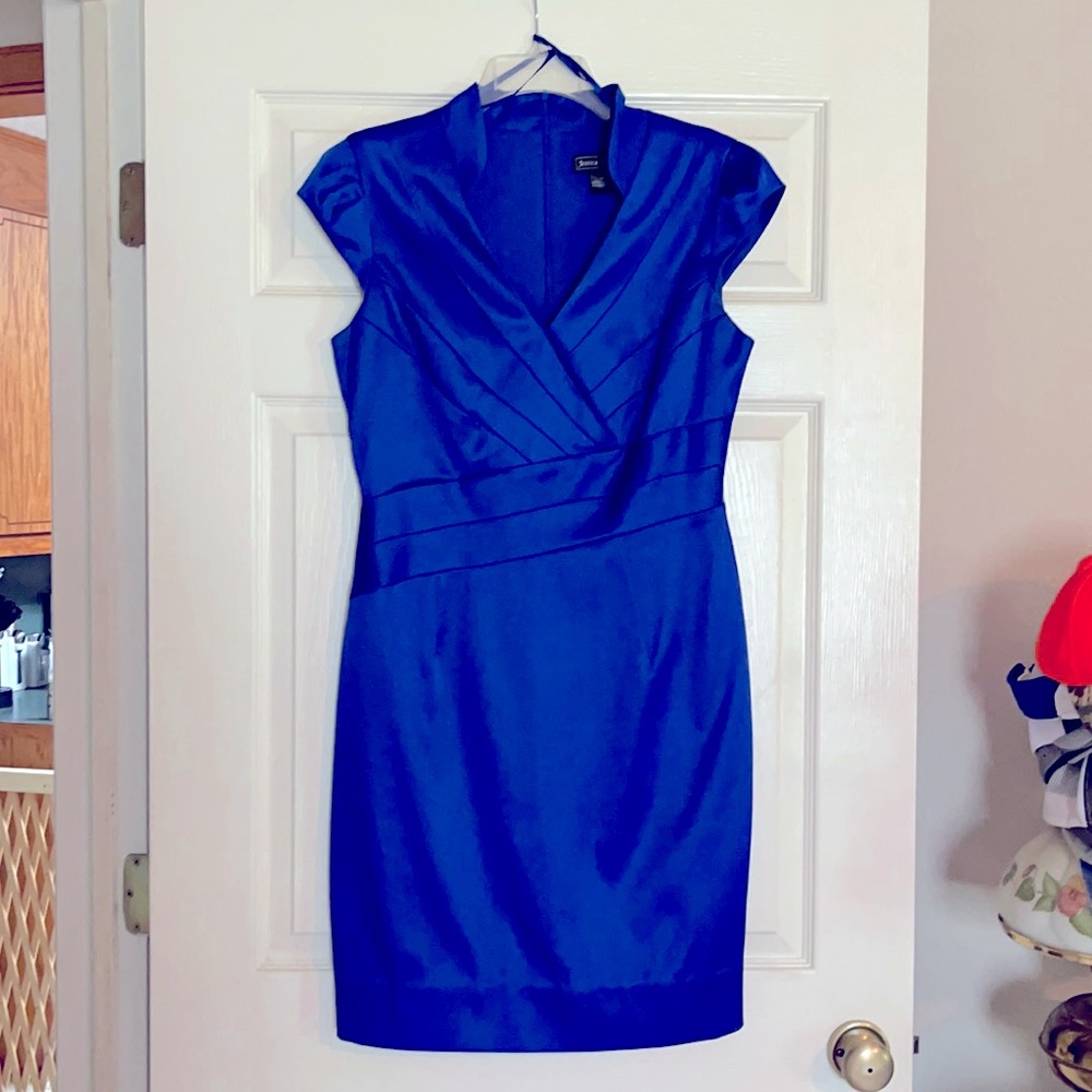 Royal blue dress